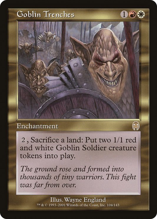 Goblin Trenches (APC-104) (Foil)