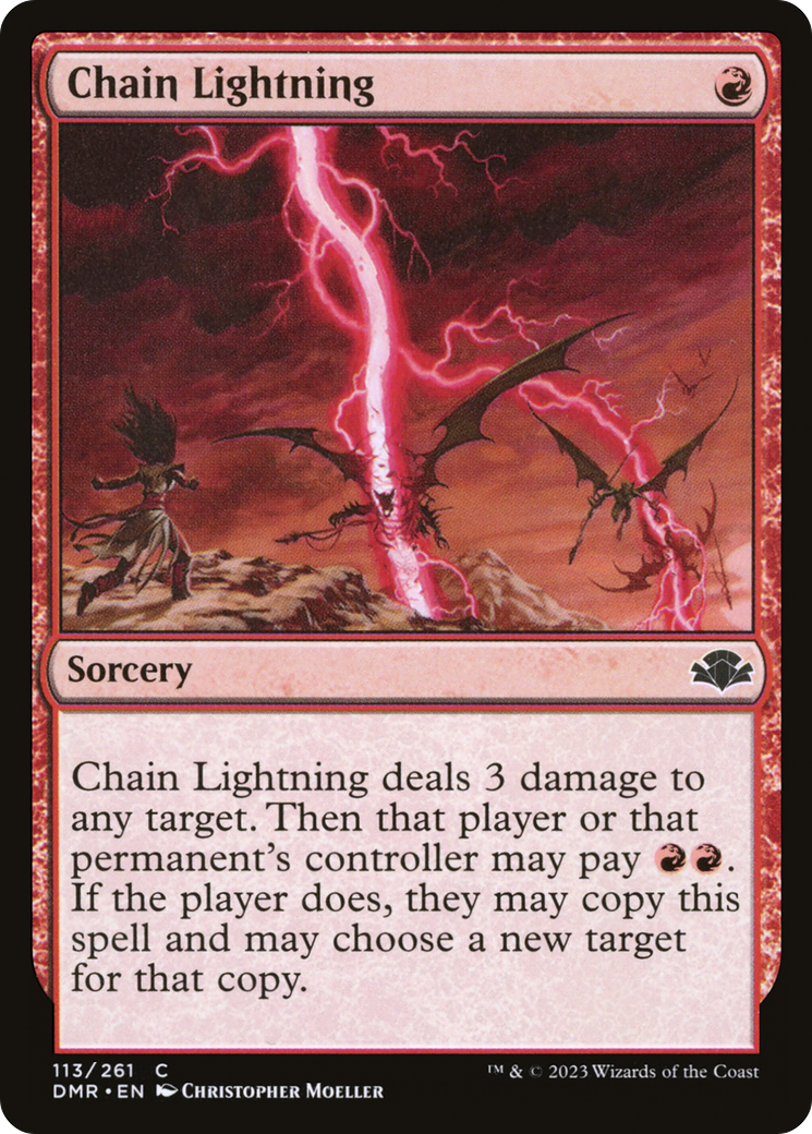 Chain Lightning (DMR-113) (Foil)