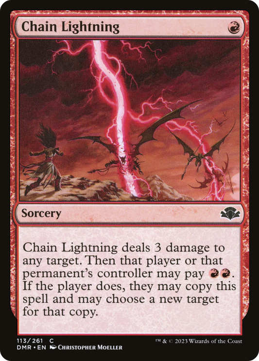 Chain Lightning (DMR-113) (Foil)