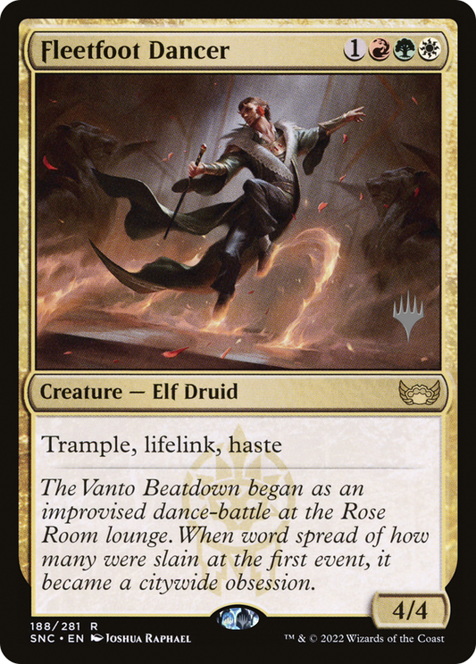 Fleetfoot Dancer (PPSNC-188P) (Foil)