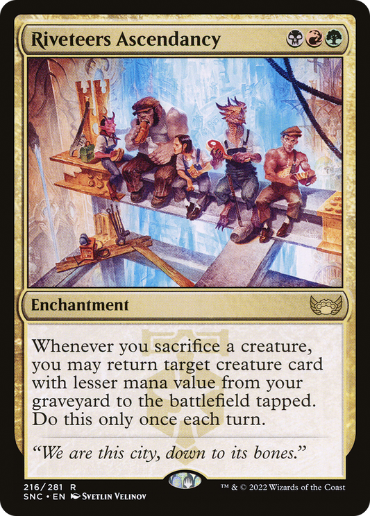 Riveteers Ascendancy (SNC-216) (Foil)