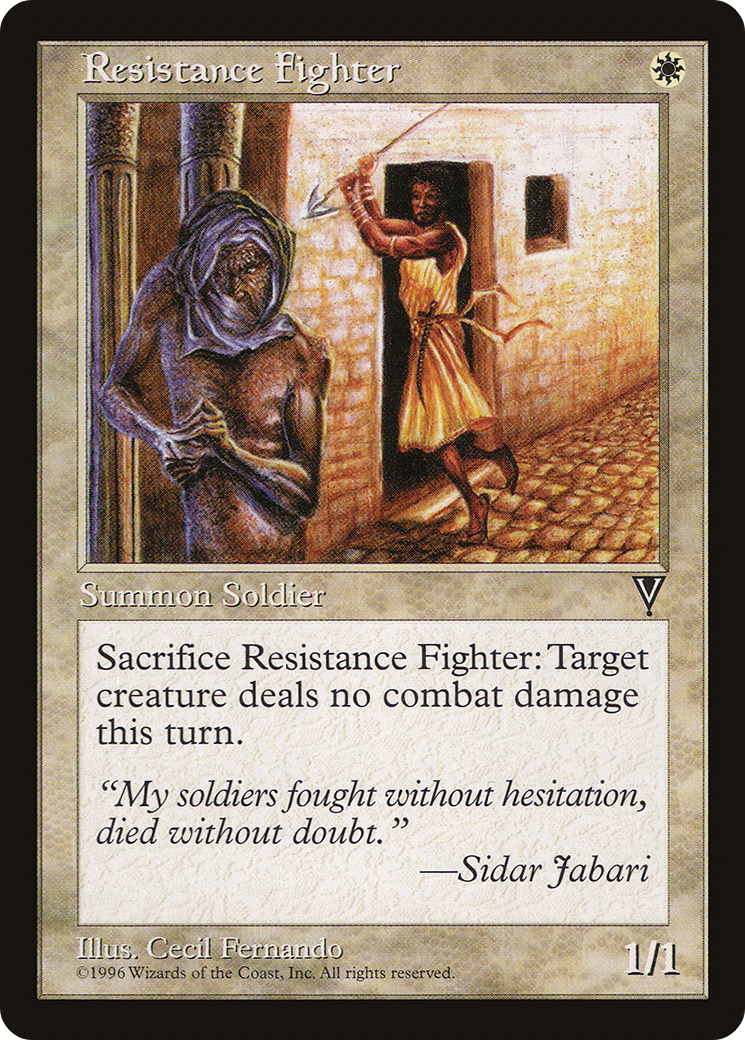 Resistance Fighter (VIS-018)