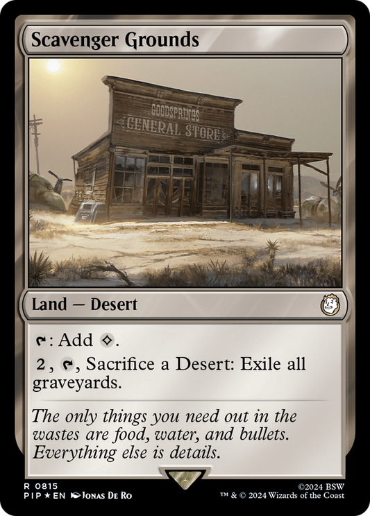Scavenger Grounds (PIP-815) (Surge Foil)