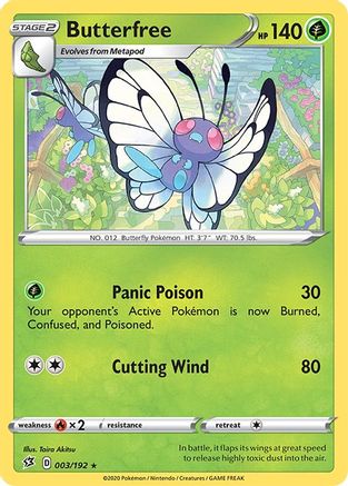 Butterfree (RCL-003) (Holofoil)
