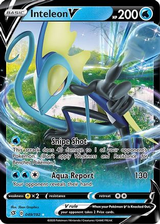 Inteleon V (RCL-049) (Holofoil)