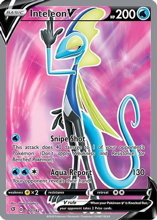 Inteleon V (Full Art) (RCL-180) (Holofoil)
