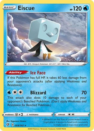 Eiscue (RCL-054) (Reverse Holofoil)
