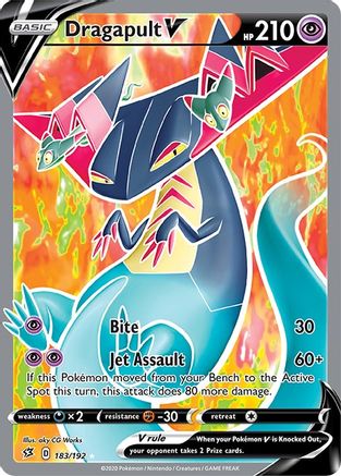 Dragapult V (Full Art) (RCL-183) (Holofoil)