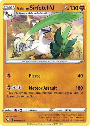 Galarian Sirfetch'd (RCL-095) (Holofoil)