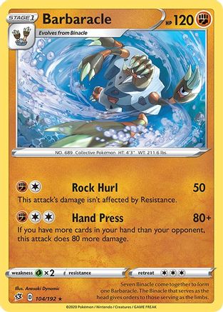 Barbaracle (RCL-104) (Reverse Holofoil)