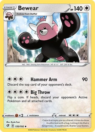 Bewear (RCL-150) (Reverse Holofoil)