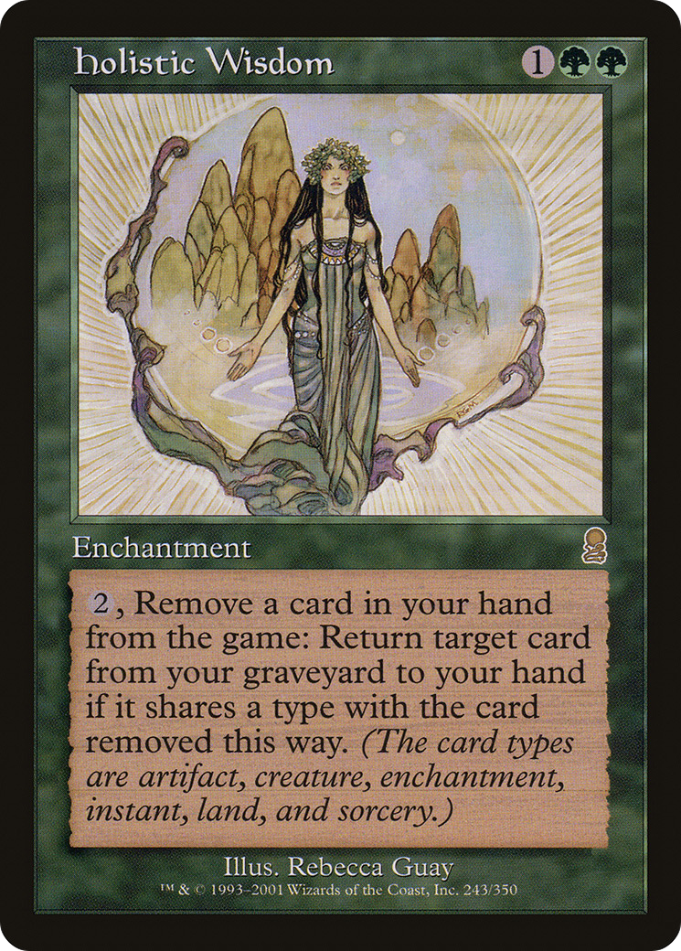 Holistic Wisdom (ODY-243) (Foil)