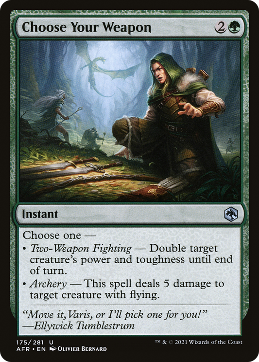 Choose Your Weapon (AFR-175) (Foil)