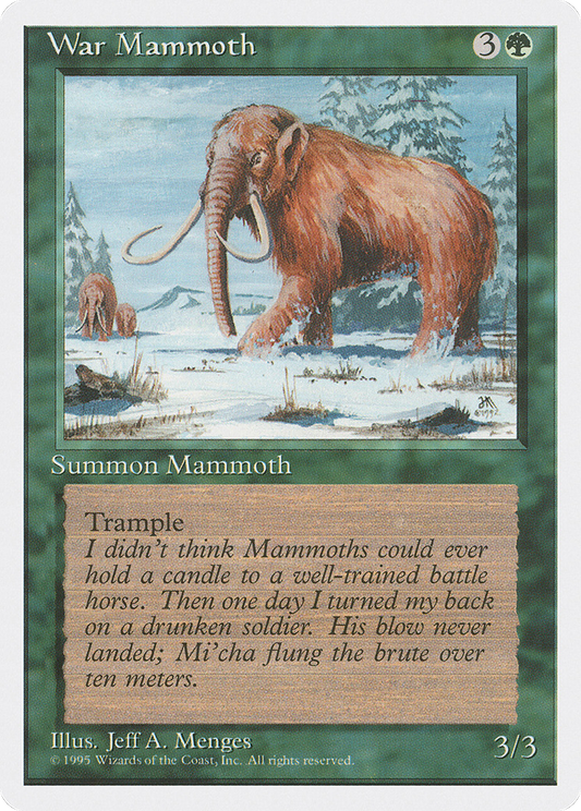War Mammoth (4ED-286)