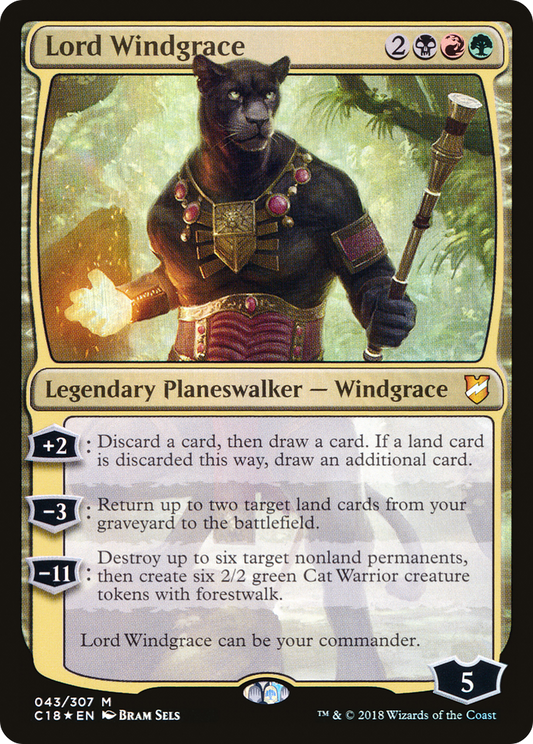 Lord Windgrace (C18-043) (Foil)