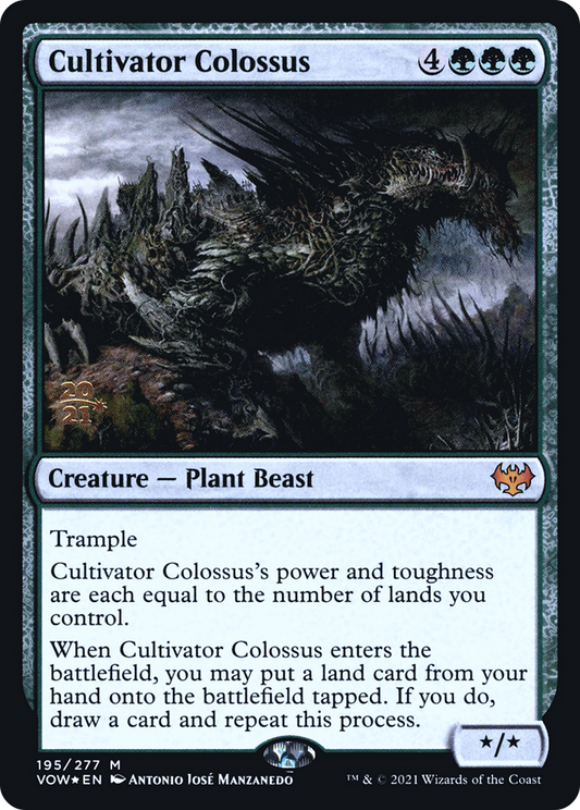 Cultivator Colossus (PRE-195S) (Foil)