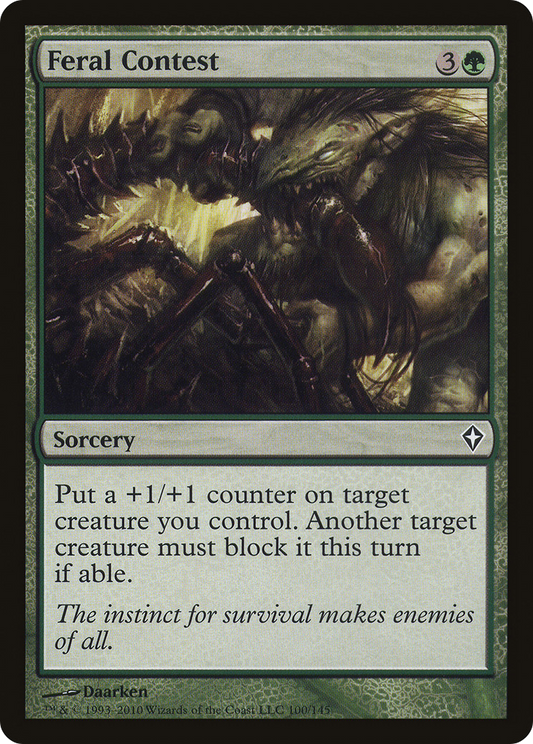 Feral Contest (WWK-100)