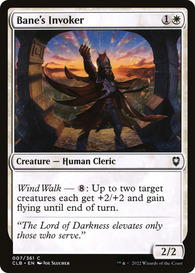 Bane's Invoker (CLB-007) (Foil)
