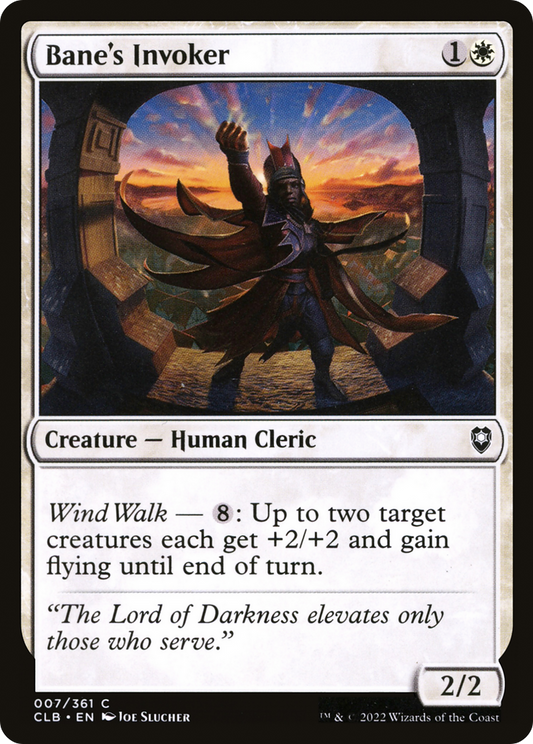 Bane's Invoker (CLB-007) (Foil)