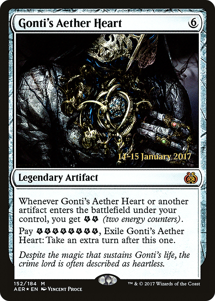Gonti's Aether Heart (PRE-152S) (Foil)