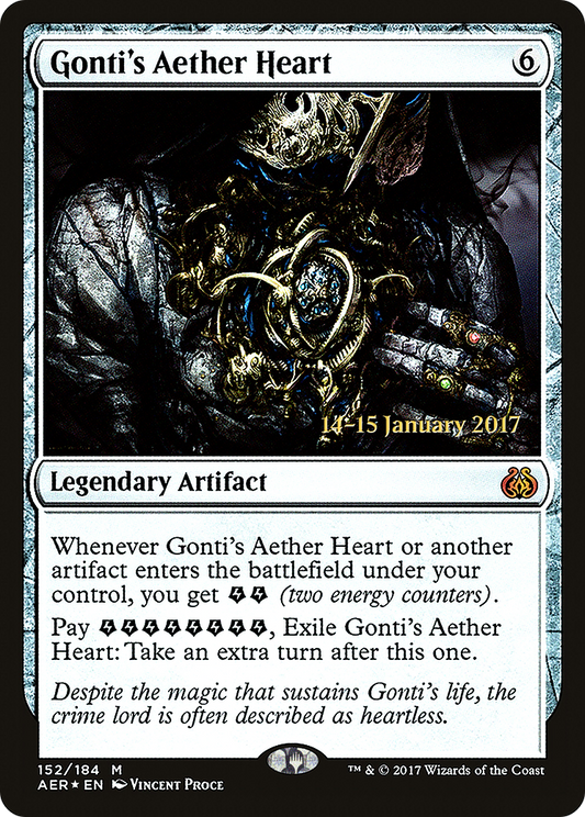 Gonti's Aether Heart (PRE-152S) (Foil)
