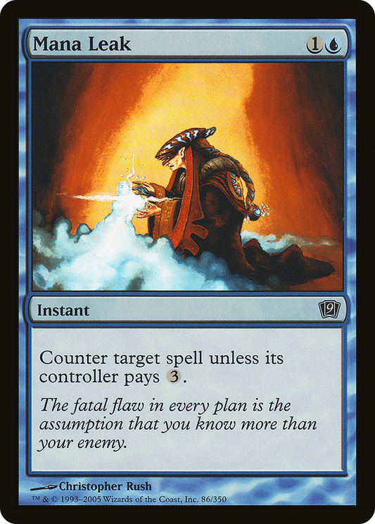 Mana Leak (9ED-86★) (Foil)