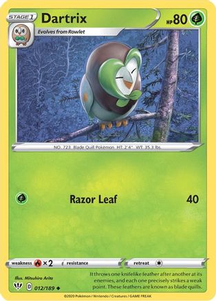 Dartrix (DAA-012) (Reverse Holofoil)