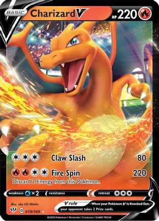 Charizard V (DAA-019) (Holofoil)
