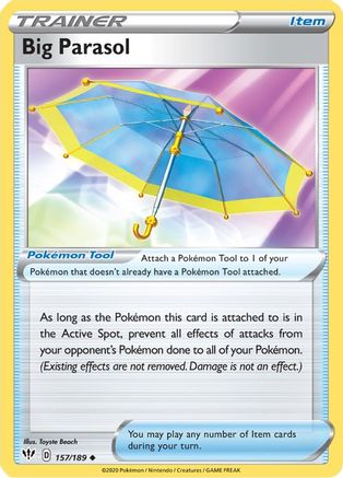 Big Parasol (DAA-157) (Reverse Holofoil)