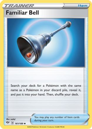 Familiar Bell (DAA-161) (Reverse Holofoil)