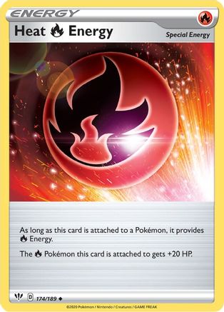 Heat R Energy (DAA-174) (Reverse Holofoil)