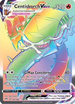 Centiskorch VMAX (Secret) (DAA-191) (Holofoil)