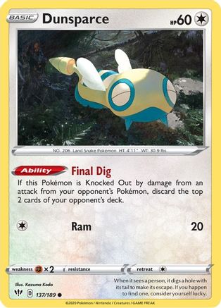 Dunsparce (DAA-137)