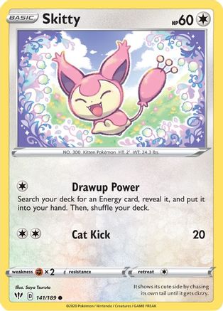 Skitty (DAA-141) (Reverse Holofoil)