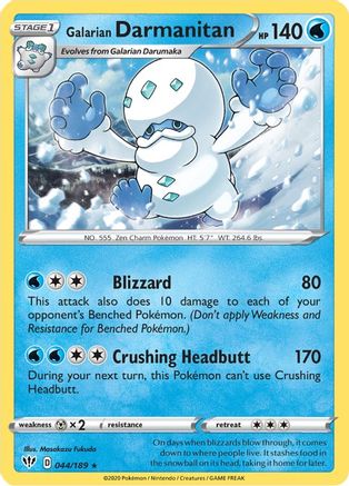 Galarian Darmanitan (44) (DAA-044)