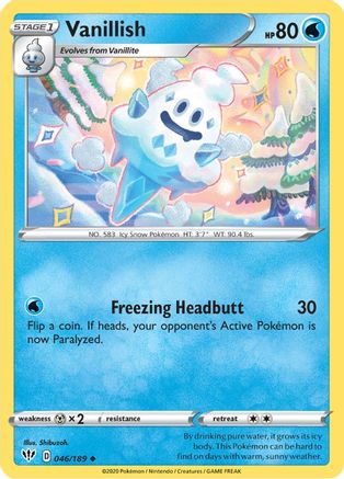 Vanillish (DAA-046) (Reverse Holofoil)