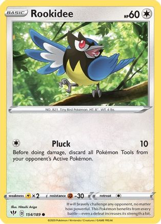 Rookidee (DAA-154) (Reverse Holofoil)