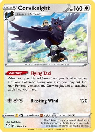 Corviknight (DAA-156) (Holofoil)