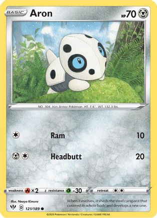 Aron (DAA-121) (Reverse Holofoil)