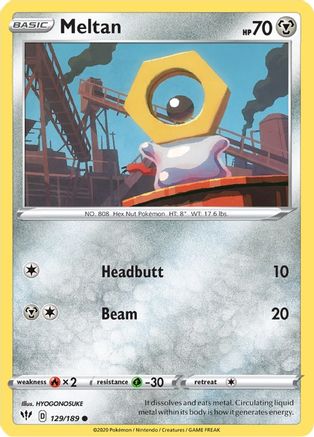 Meltan (DAA-129) (Reverse Holofoil)