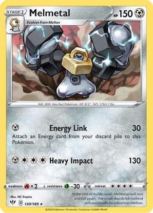 Melmetal (DAA-130) (Reverse Holofoil)