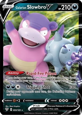 Galarian Slowbro V (DAA-099) (Holofoil)