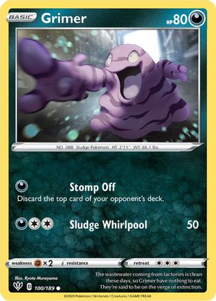 Grimer (DAA-100) (Reverse Holofoil)