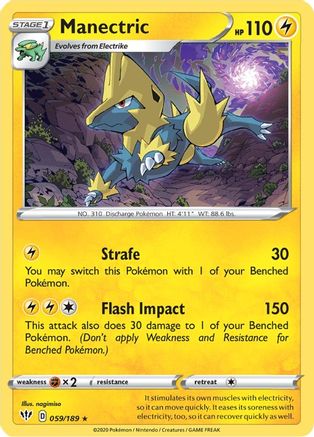 Manectric (DAA-059) (Reverse Holofoil)