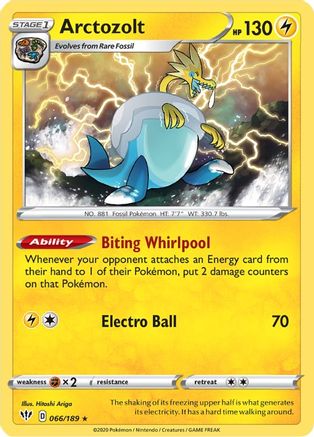 Arctozolt (DAA-066) (Reverse Holofoil)