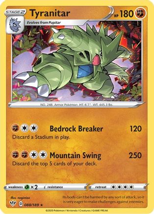 Tyranitar (DAA-088) (Holofoil)