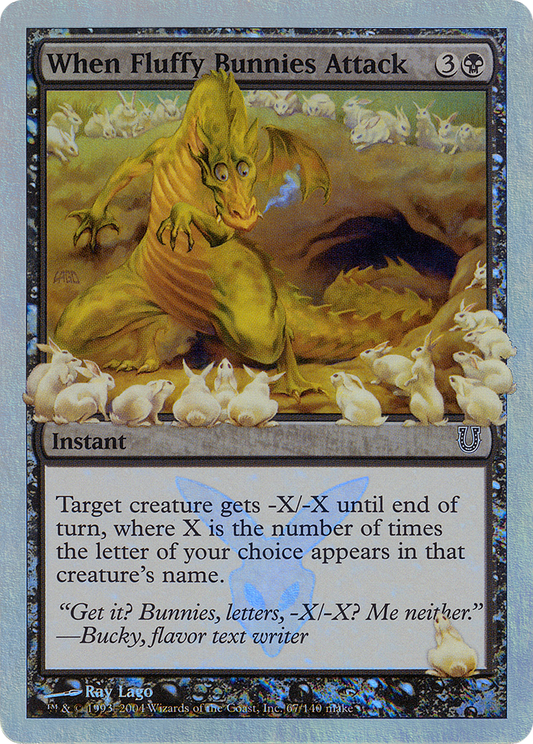 When Fluffy Bunnies Attack (UNH-67★) (Foil)