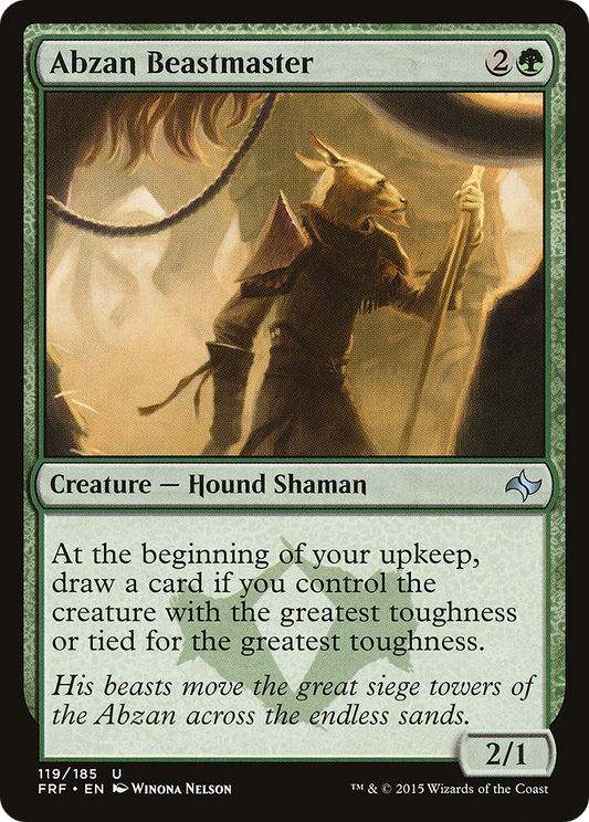 Abzan Beastmaster (FRF-119) (Foil)