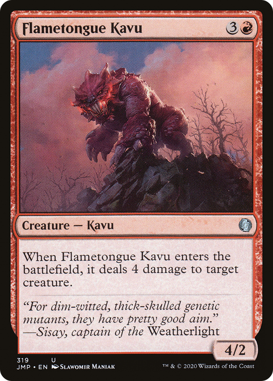 Flametongue Kavu (JMP-319)