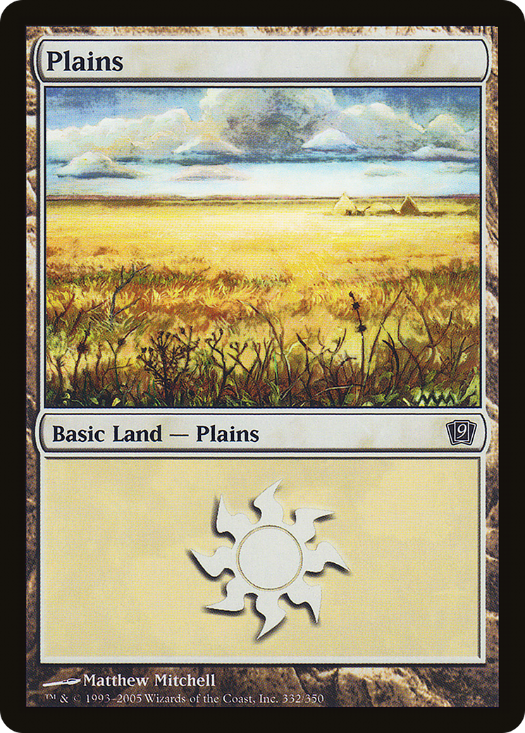 Plains (9ED-332★) (Foil)